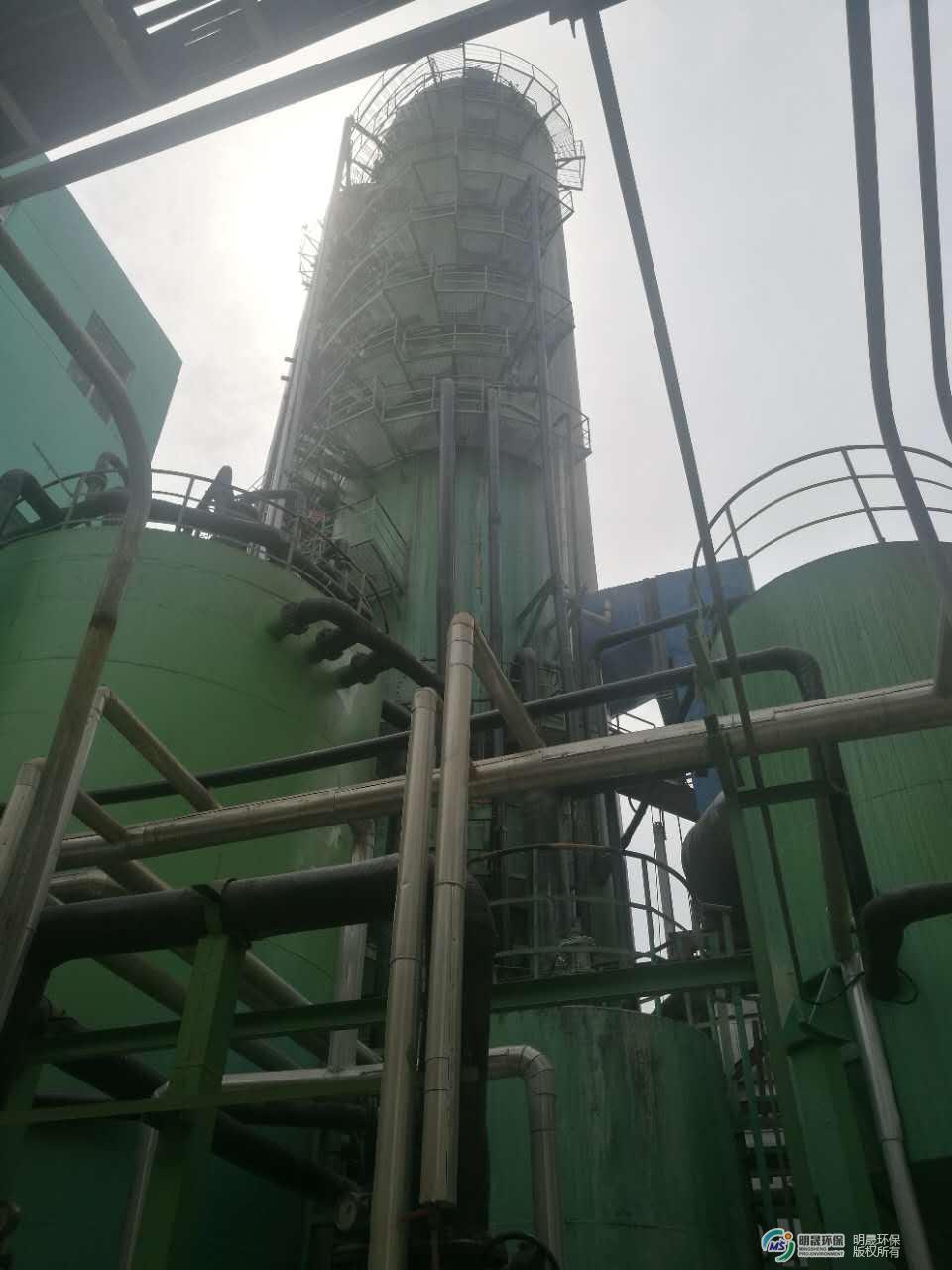 Flue gas ammonia desulphurization and dust removal project of CNOOC calciner